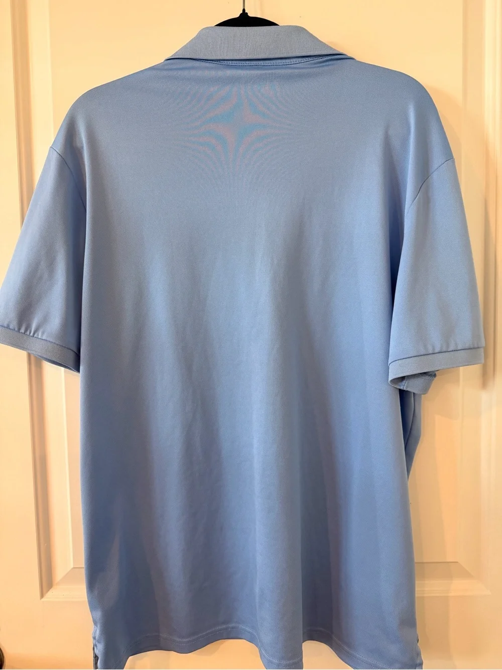 Polo Ralph Lauren Men’s M Light Blue Performance Polo Shirt Black Pony Logo